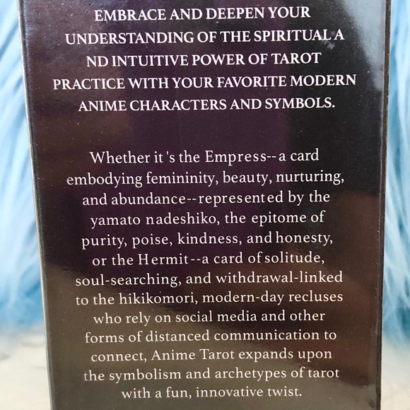 Anime, Tarot Cards, Tarot Deck, And Guide Book, NEW, SEALED - Picture 7 of 7